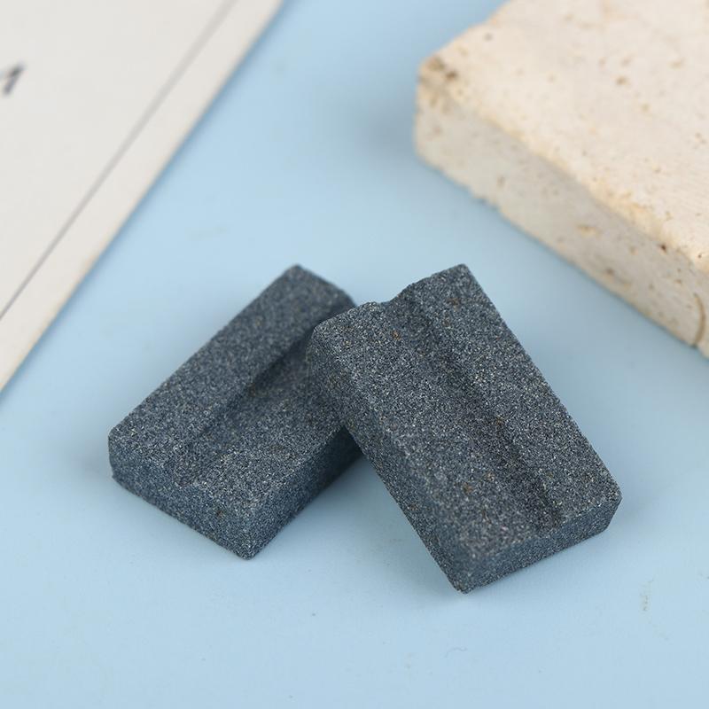 2/4Pcs Dart Sharpening Stone Mini V-Shape Dart Sharpening Steel Darts Tips Point Keep Steel Needle Sharp Tool