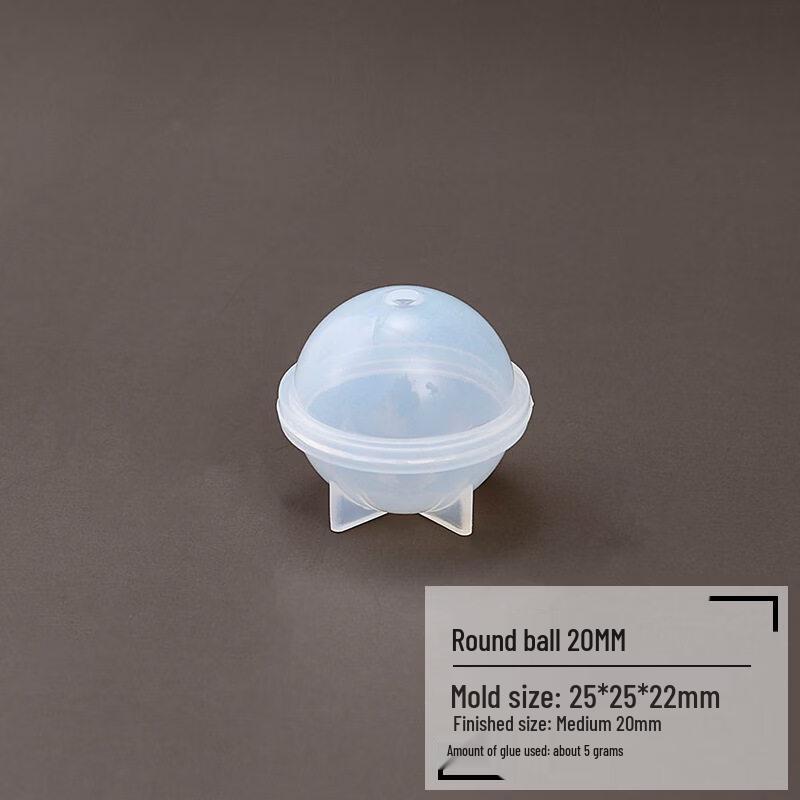 20mm Sphere Silicone Mold for Resin Crafts