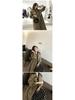 2025 Spring Drape Trench Coat: Women's Mid-Length, Over-the-Knee, British Style, Modern Goddess Elegance.