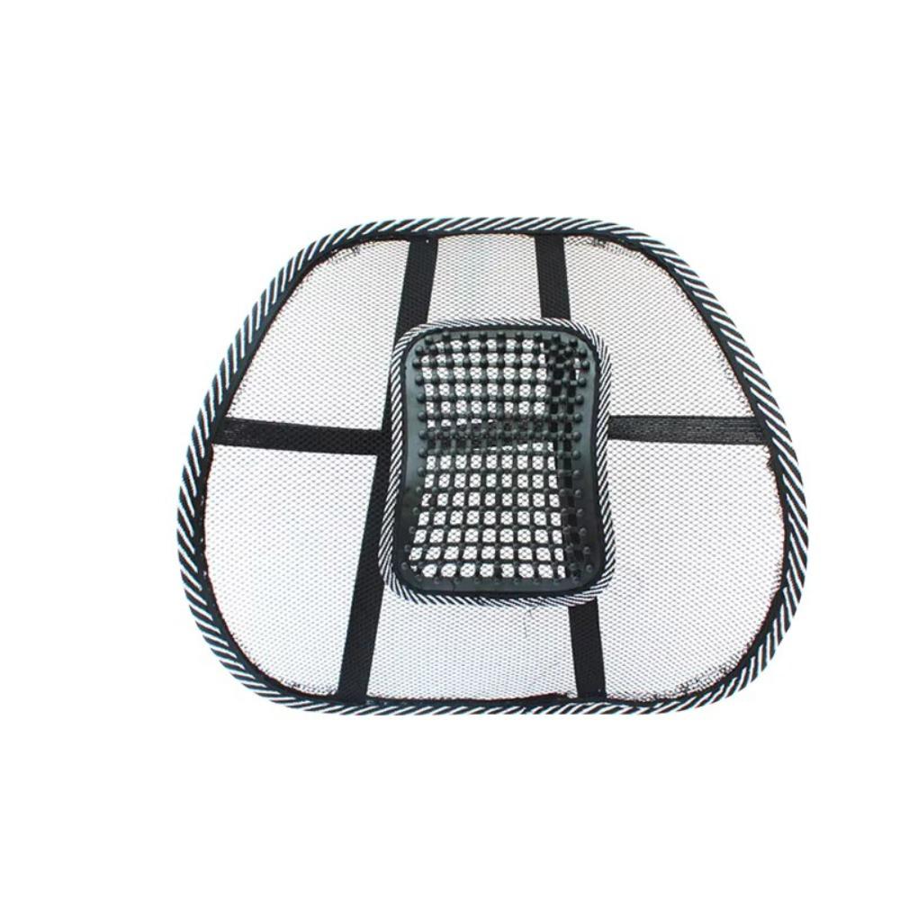 Ventilated Car Seat Cushion Mesh Back Cushion Support Backrest Cushion Car Interior