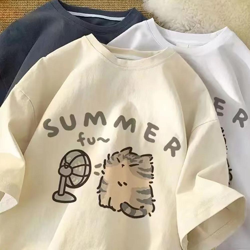 

Забавная футболка с короткими рукавами и 3d принтом, женская футболка в стиле хип-хоп с короткими рукавами, дышащая футболка большого размера для мальчиков и девочек, летние футболки большого размера S