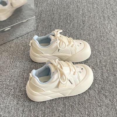 New, Niche Women's Thick-soled Shoes, Board Shoes and Bread Shoes