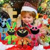 8pcs Hoppy Plush Smiling Critters Plushies