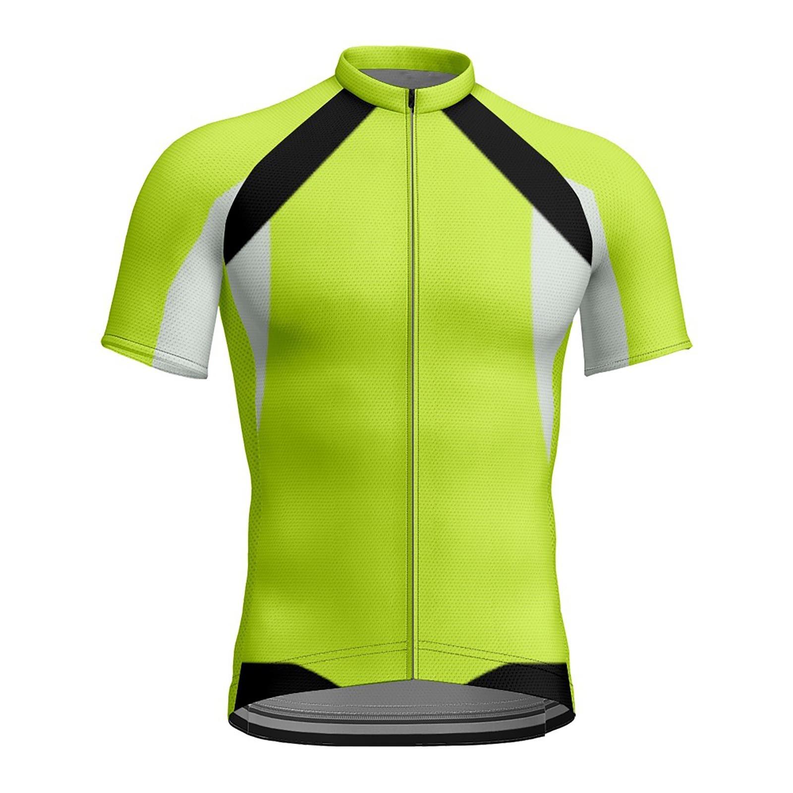 

Летний мужской велосипедный костюм с короткими рукавами и эластичным облегающим верхом с 3D-принтом XL