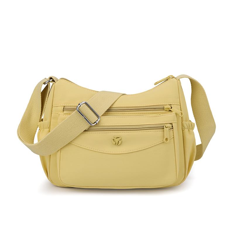 Lightweight Large Capacity Shoulder Bag Water-repellent Nylon Women's Crossbody Bag