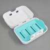 Japanese-made travel portable soap case with detachable base and lid