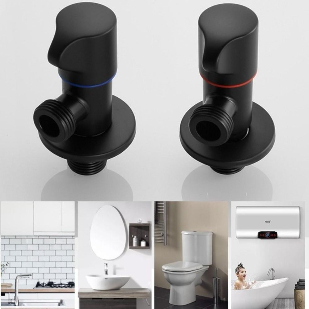 Portable Metal Triangle Valve Replacement Tool G1/2" Thread Water Outlet Valve Multi Functional Water Tap Connector