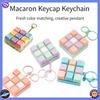 Hot Macaron Colors Fidget Decompression Toy 9 Keyboard Key Antistress Toys Boys Girls Anti Stress Finger Keyboard Games Keychain