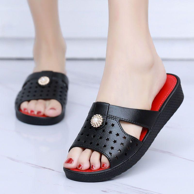 sandalias femininas women fashion sweet light weight spring & summer anti skid beach sandals waterproof shoes ab527