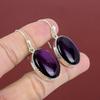 Purple Fire Labradorite Earring 925 Sterling Silver Earring Designer Jewelry Top Quality Gemstone Earring Handmade Earring Gifts For Friend
