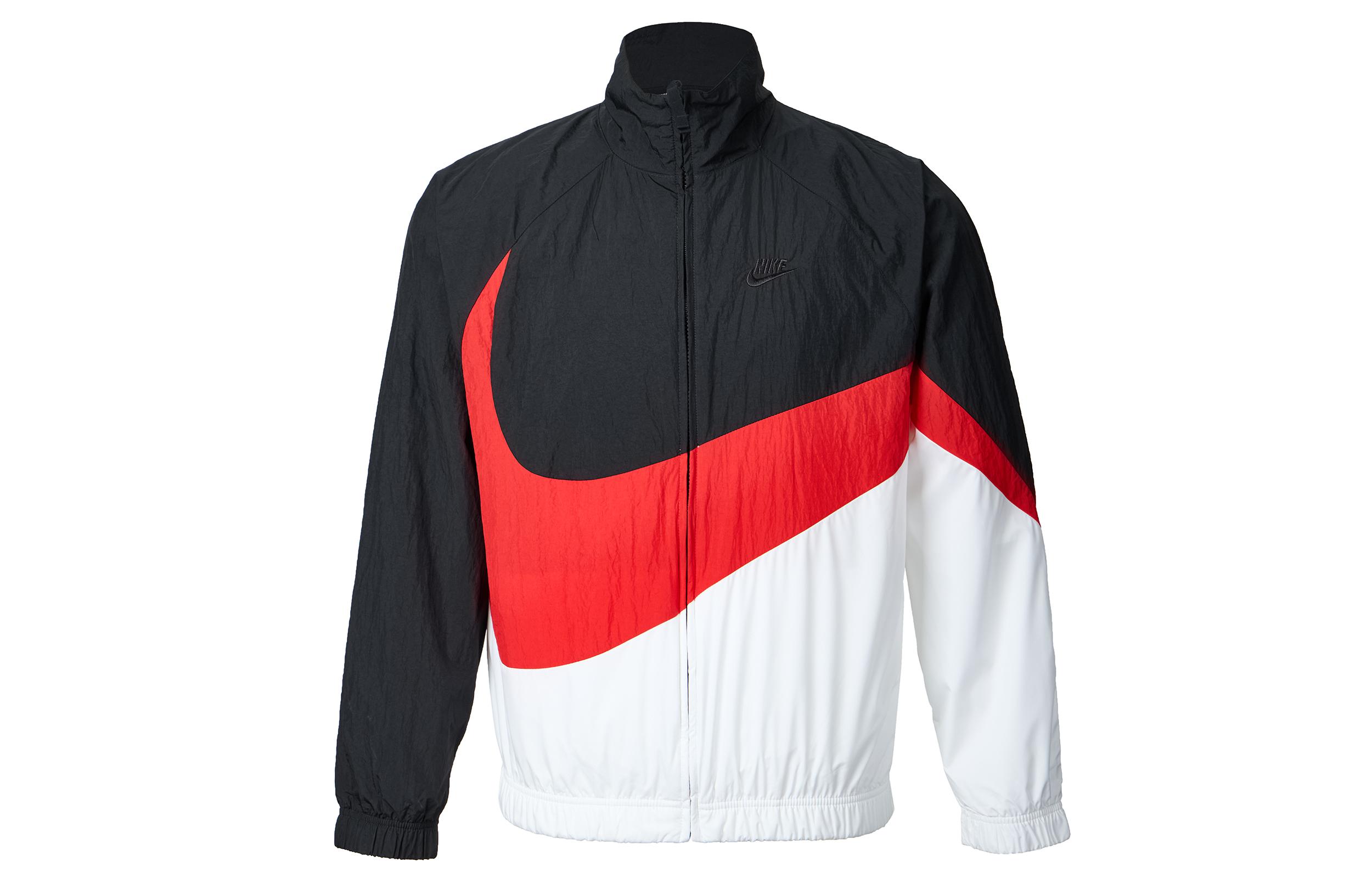 Nike Jackets Men s Black Stand Collar Moderate Other AR3133-011 S