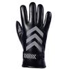 Pu Leather Mens Touchscreen Gloves For Winter Outdoor Cycling Commuting