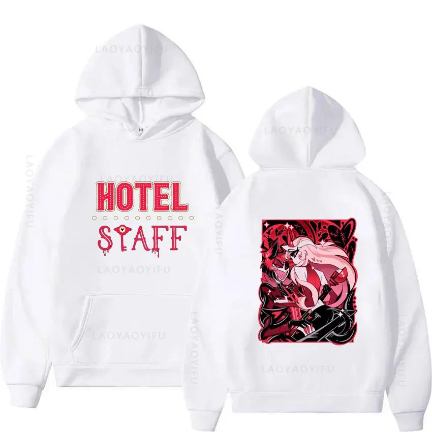 Hazbin Hotels Alastor Theme Hoody Hooded Shirt Sweatshirts for Men Men's Hoodies New & Graphic Essentials Hoodie Sweatshirt
