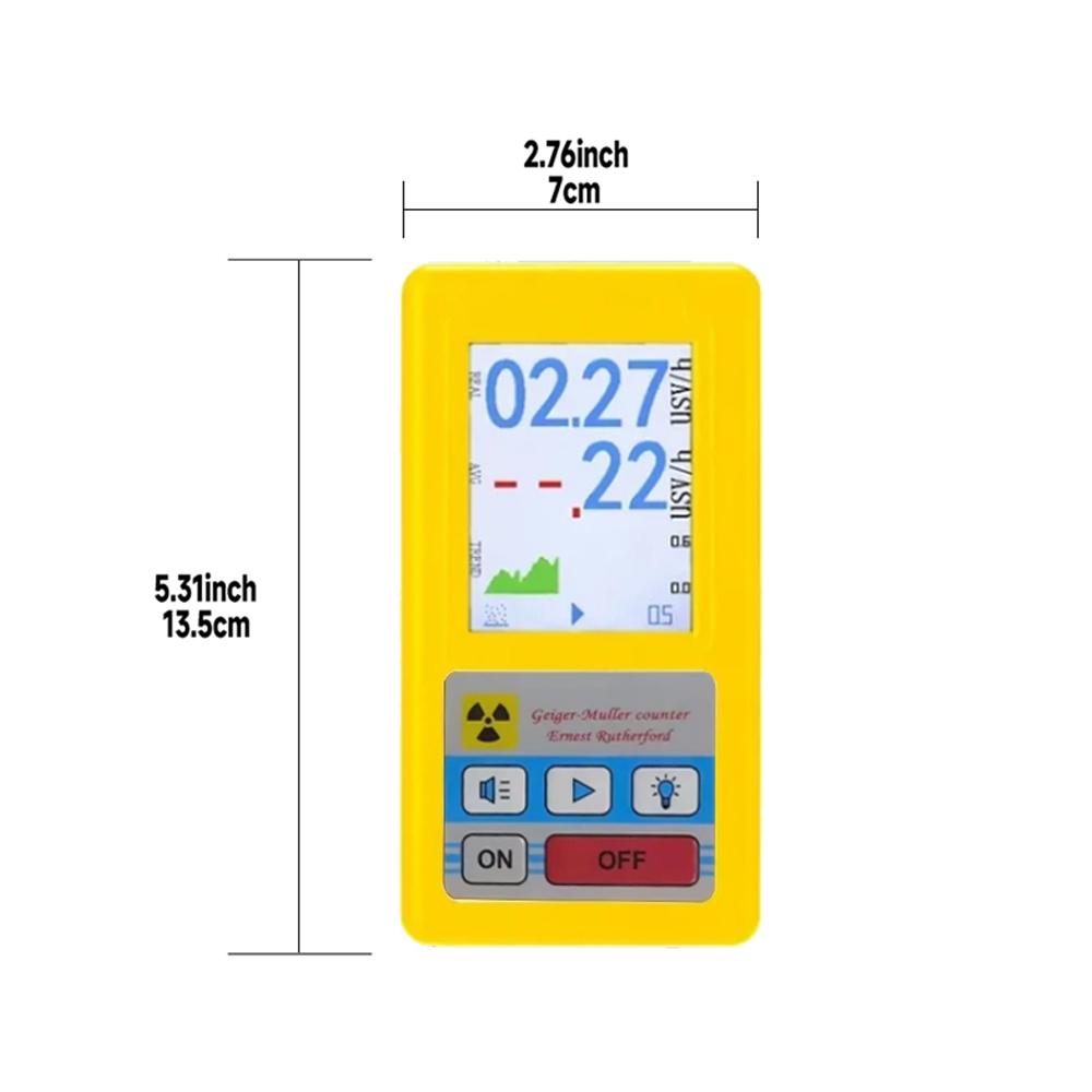 BR-6 Geigerův počítač, detektor jaderného záření, osobní dozimetr, rentgenový beta-gama detektor, LCD radioaktivní tester, mramorový nástroj
