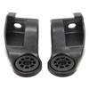 1Pair Upper Radiator Insulator Mount Bracket for Chevrolet Equinox Terrain