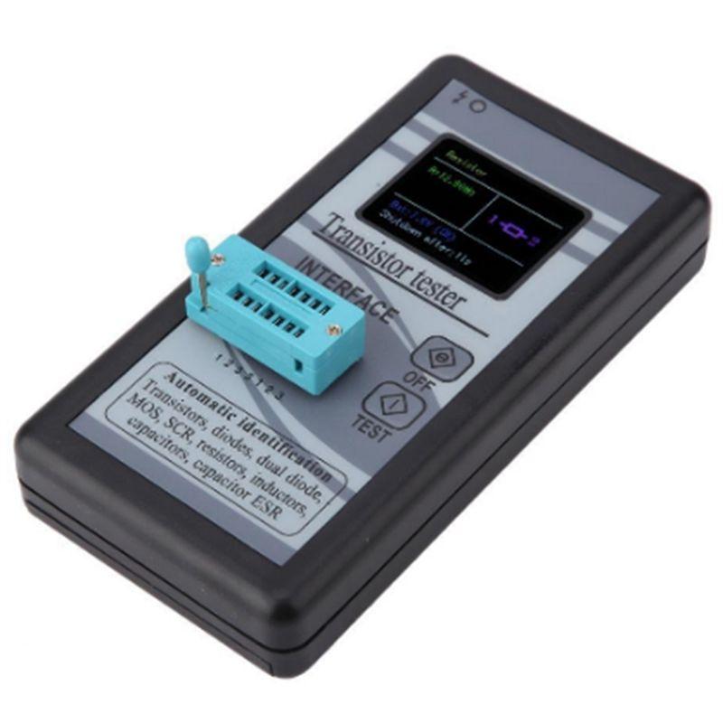 A84E-Multi-Purpose M328 Transistor Tester Diode Thyristor Capacitance Resistor Inductance MOSFET ESR Meter LCD Digital