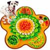Interactive Sniffing Mat Dogs Cats - Plush Puzzle Feeder Toy Mental Stimulation Boredom Relief
