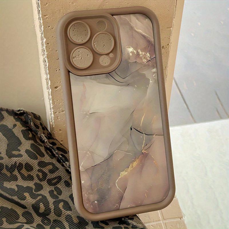 Marble Pattern Phone Case Suitable for iPhone 17 16 15 14 13 12 11 Pro/Max/Plus Anti Drop and Shockproof Back Cover