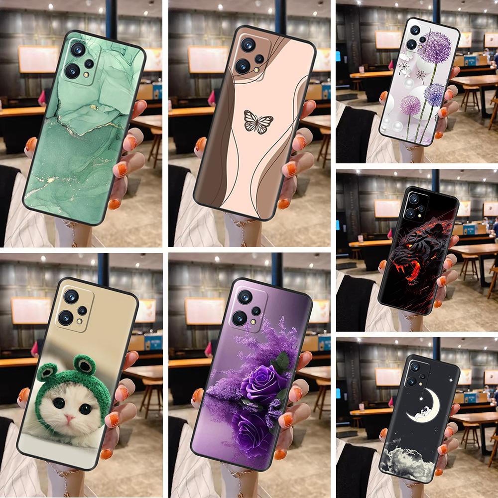 Case For Realme 9 Pro 9Pro Realme9 Pro Cute Cartoon Painted Back Cover Soft Silicone Phone Cases For Realme 9 pro Plus Pro+ 5G