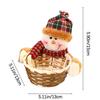 Christmas Candy Storage Basket Decoration  Storage Basket Gift Small