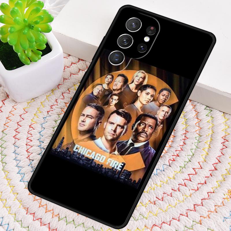 Chicago Fire TV Show Phone Case for Samsung Galaxy Note 10 Pro S26 Ultra S23 S24 FE S25 S21 S22 PLUS Shockproof Cove