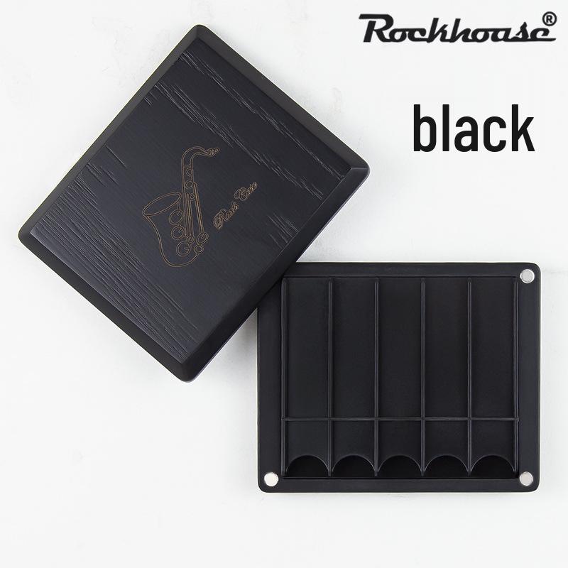 Держатель тростей для саксофона и кларнета ROCKHOUSE - Черный, для альт/тенор/сопрано.