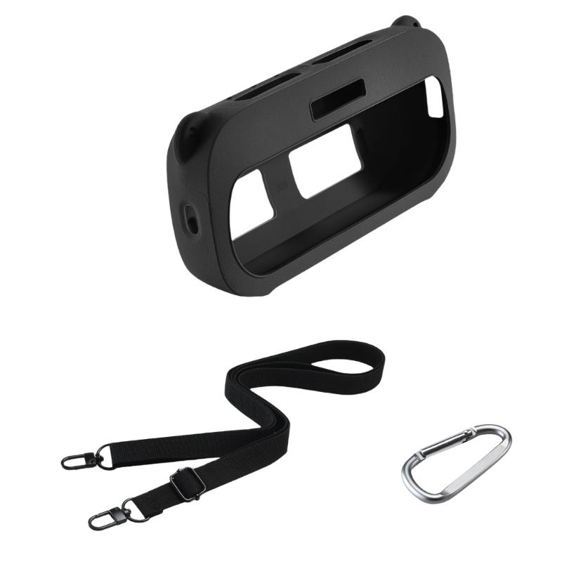 

Silicone Case Cover for 2/1 Portable Wireless Bluetooth-compatible Speaker Travel Protective Cover Carrying Pouch чорний