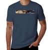Gefallener Engel Streifen T-Shirt Leichtes Druck T-Shirt
