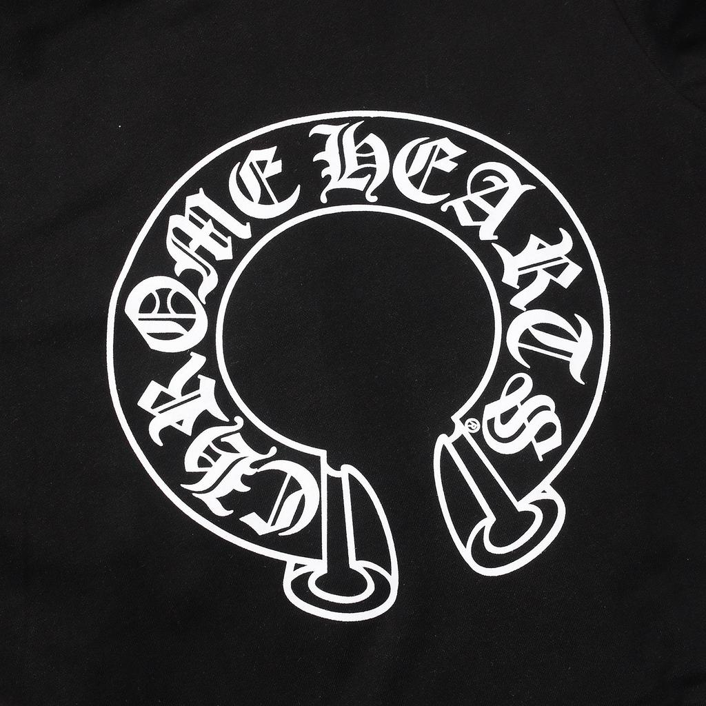 2024 Autumn/Winter Unisex CH Chrome Hoof Sanskrit Print Hooded Zipper Jacket