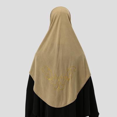 New Shimmer Rhinestone Headscarf Muslim Women Crystal Hemp Headband Wrap Chin Solid Color Turban Scarf Hijab Ramadan Prayer