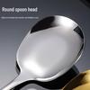 Muke 04 Thickened Stainless Steel Serving Spoon