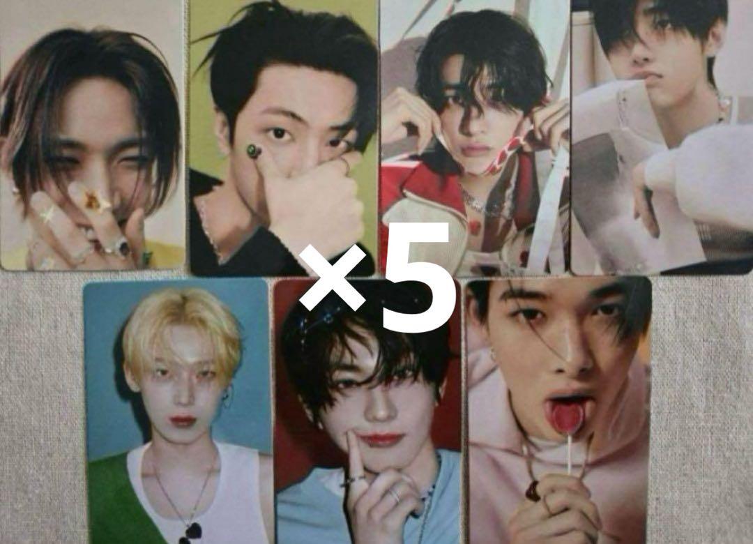 

[USED] ENHYPEN ROMANCE UNTOLD Rakidro Tower Records Trading Card Complete Set