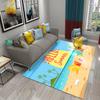 Hello Summer Carpet Beach Sea Starfish Pattern Bathroom Anti-Slip Carpet Door Mat Doormat Outdoor Living Room Bedroom Floor Rug