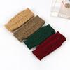 Knitted Fingerless Ladies Gloves Warm Hand Warmer Fashion Finger Fingerless Gloves  for Women