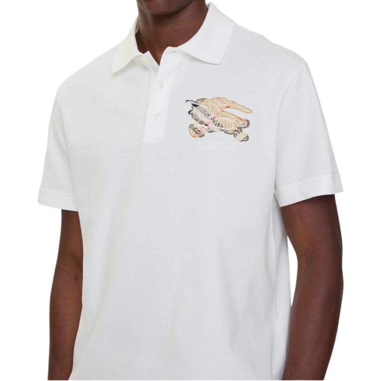 Burberry Equestrian Knight-check polo shirt 81161181