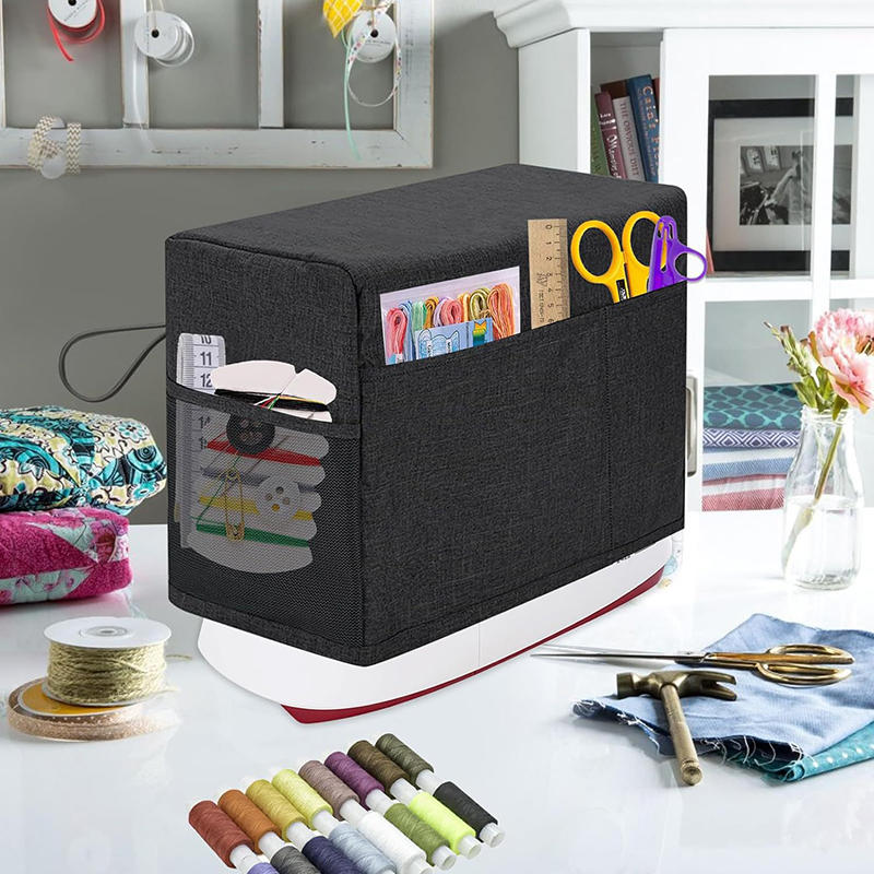 Universal Sewing Machine Cover With Storage Pocket And Side Handles Protective Dust Covers For Most Standard Sew Machines