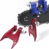 1Pcs Useful Saw Chain Sharpener Sword Holder Sharpening Filing Vise Metal Fixture For Chainsaws Garden Tools Accessories