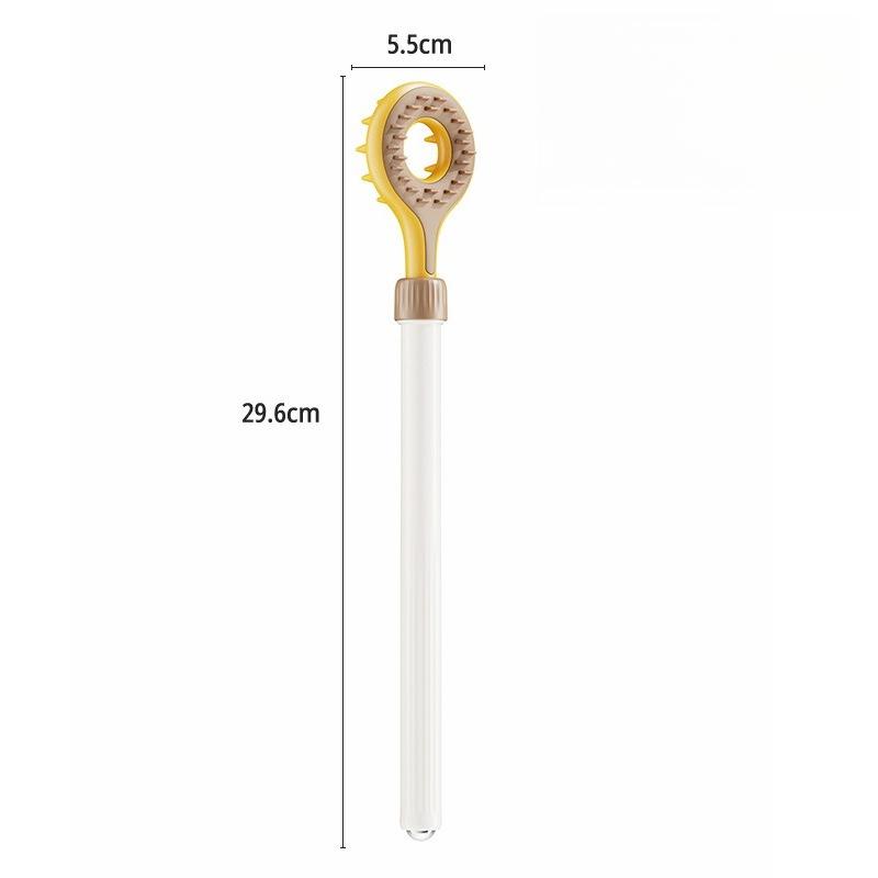 Retractable Double-sided Brush Multifunctional Back Scratching Head Massager Scratching Long Handle Scratcher