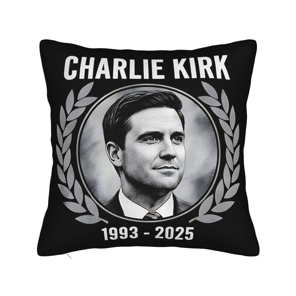 Pillow Cover Charlie Kirk Cute Funny Pillow Case For Office Car Home Decor Pillowcases