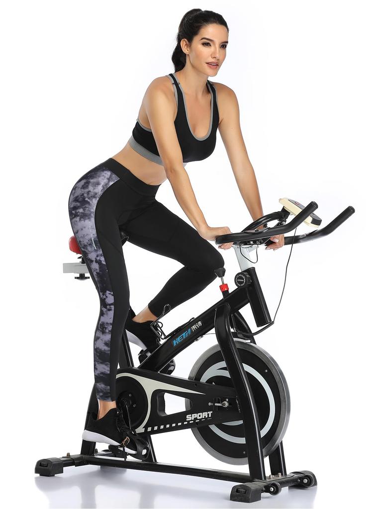 Santic Women's Cycling Pants, Racer Pants, for Road Bikes and Cycling, with 4D Pad, Lightweight, Breathable, and Elastic, Gray, Size M