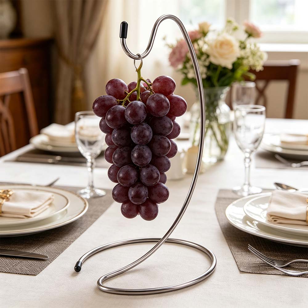 Keep Bananas Fresh Fruit Vertical Storage Rack Creative Fruit Display Hanger Cup Rack
