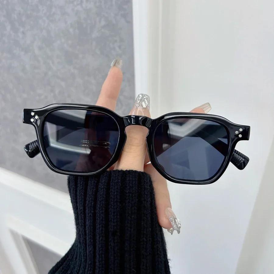 

Стильные квадратные солнцезащитные очки женские мужские классические ретро модные очки повседневные женские мужские Other