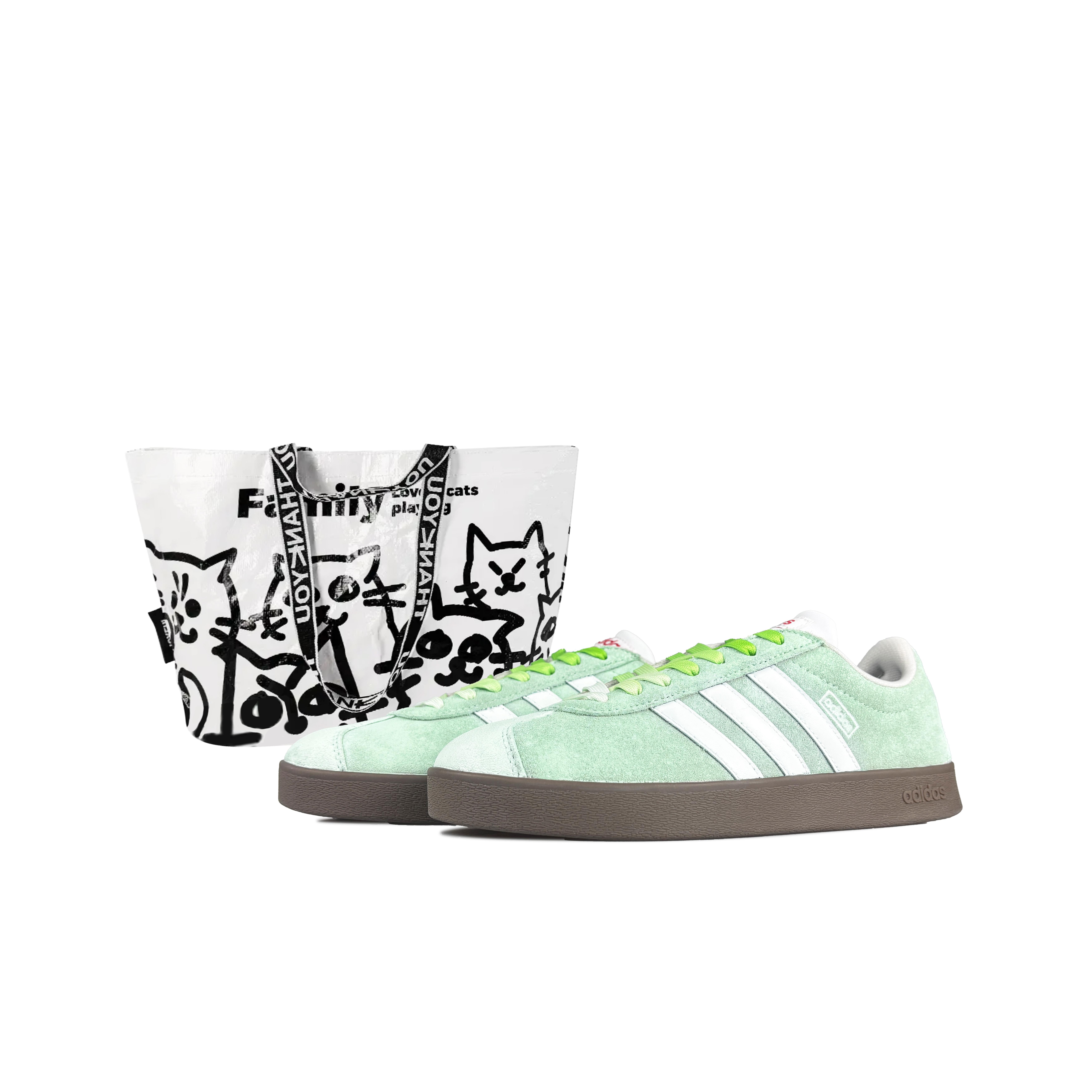 

Adidas Neo VL Court Lifestyle The Wizard Of Oz Slip Resistant Abrasion Resistant Low top Skateboard Shoes Unisex HQ1802(Team619-S-BOX) 39⅓