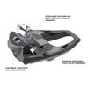 Shimano PD-R8000 ULTEGRA SPD-SL Pedal IPDR8000 Black Standard Axle