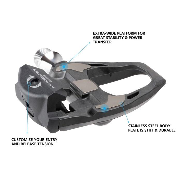 Shimano PD-R8000 ULTEGRA SPD-SL Pedal IPDR8000 Black Standard Axle