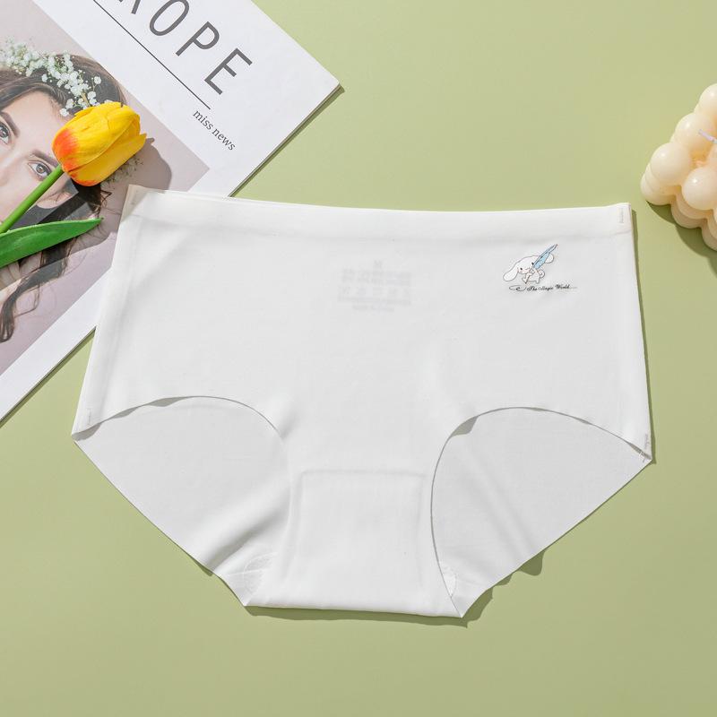 Youth Ice Silk Underwear Set: Strapless Bra & Panties for Girls 8-16
