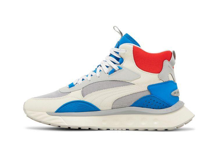 Herren Sneaker Puma Wild Rider Mid 'Ivory Glow Future Blue'