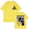 Rapper Canserbero Tour 2025 Magliette Grafiche Moda Hip Hop Magliette a Maniche Corte Uomo Donna Casual Ampia Cotone Puro Maglietta