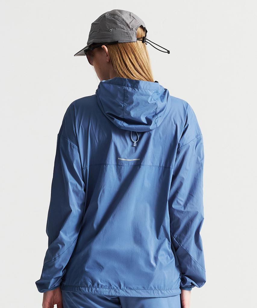 Lazybee [Summer] Ultralight Packable Air Glide Reflect Windbreaker Jacket W Blue