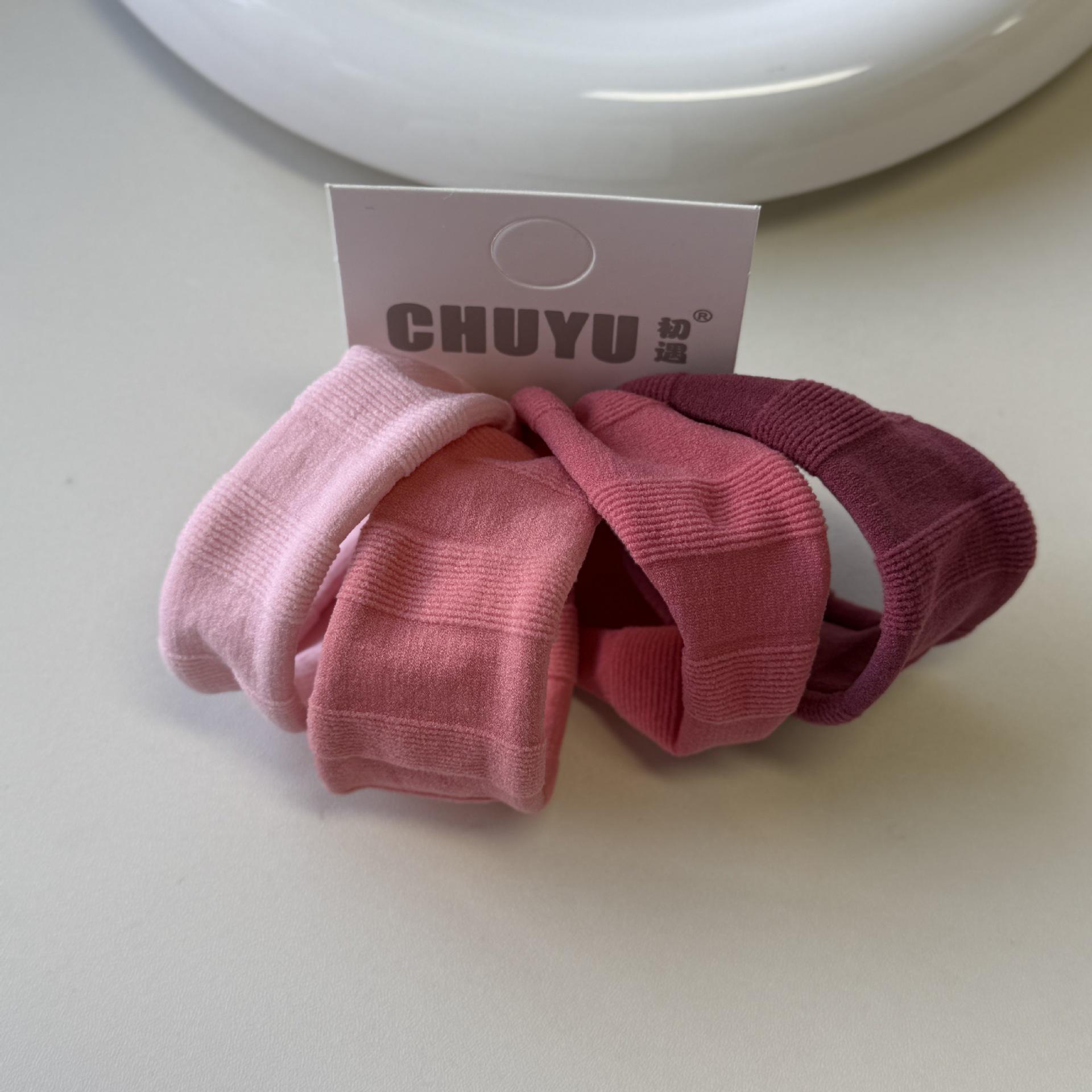 

Текстурированные резинки-скранчи для волос из ледяного шелка, 4 шт.: Мягкие, Прочные, Цветные, Высокоэластичные Резинки для Волос